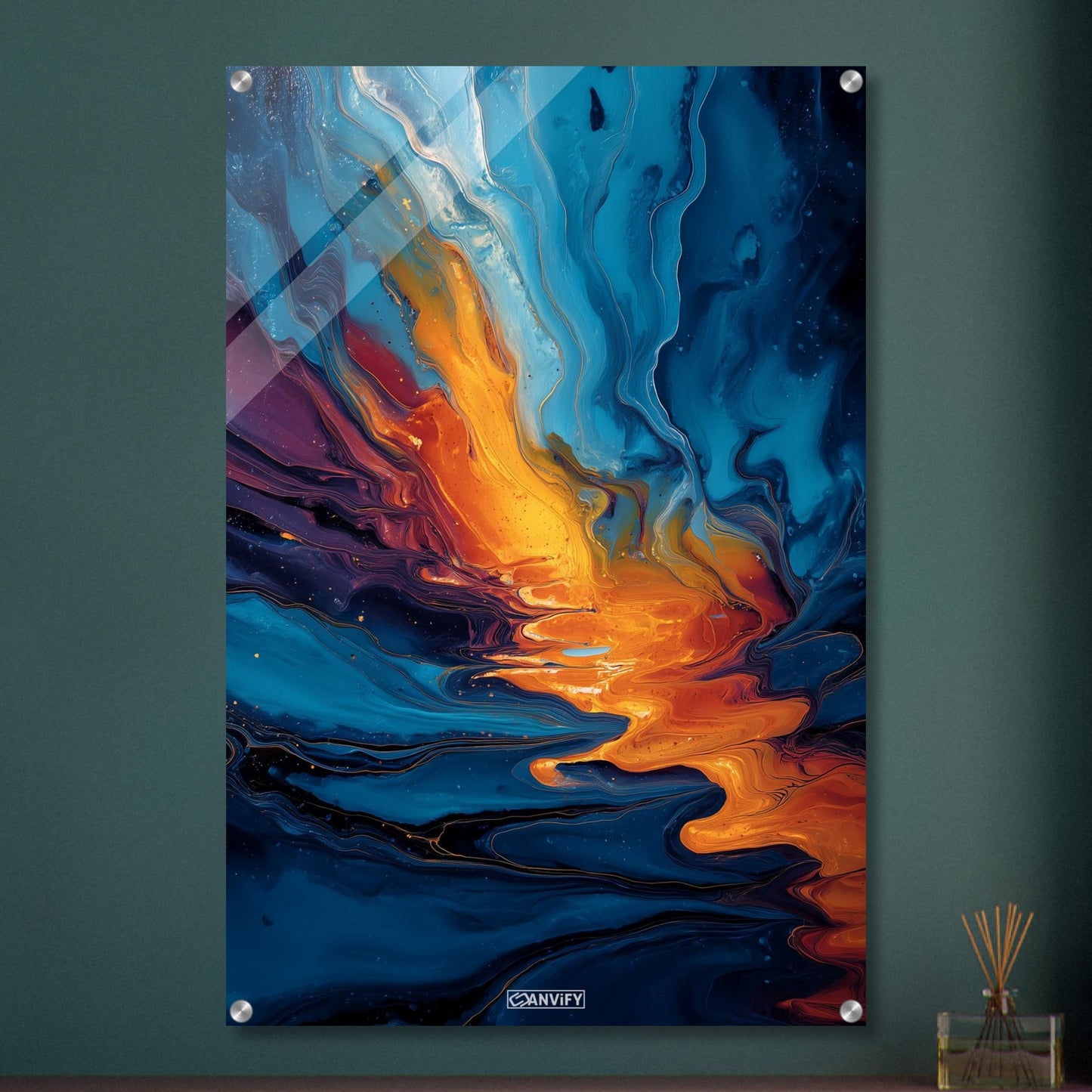 Fluid Art Magma