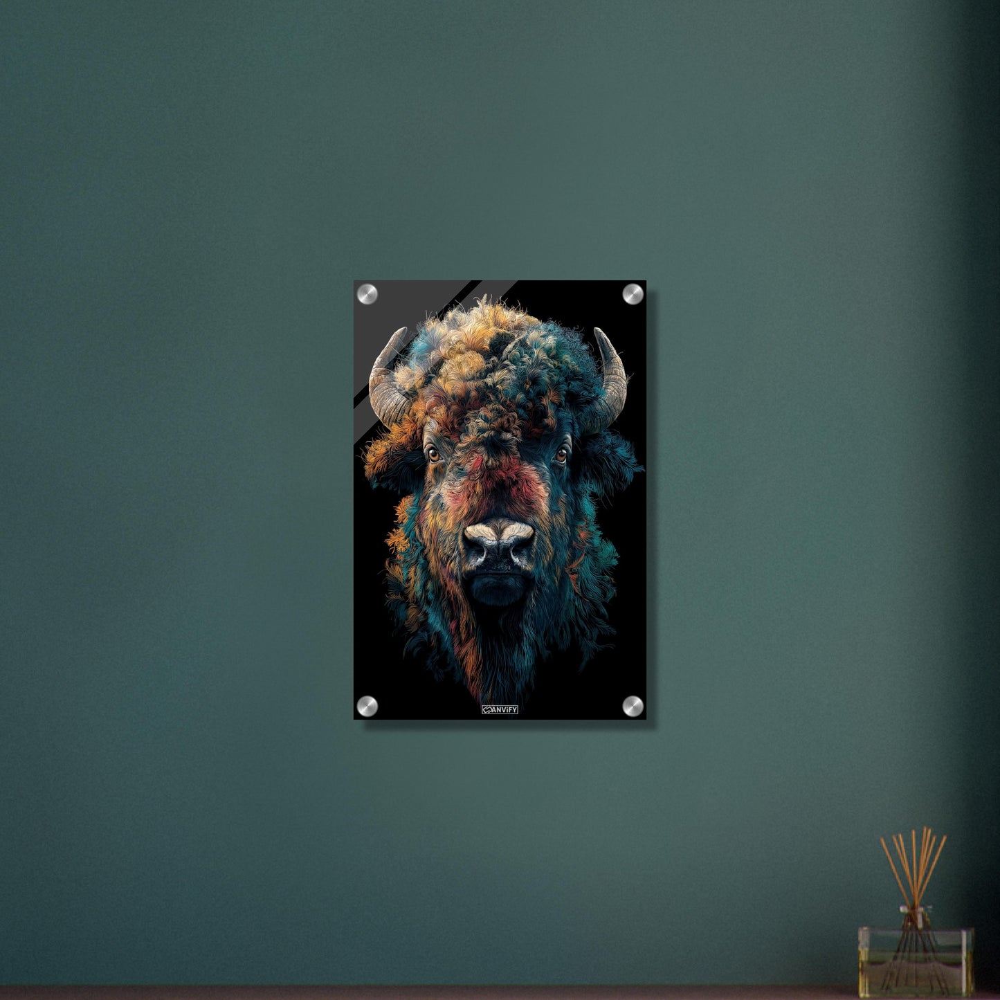 Colorful Buffalo