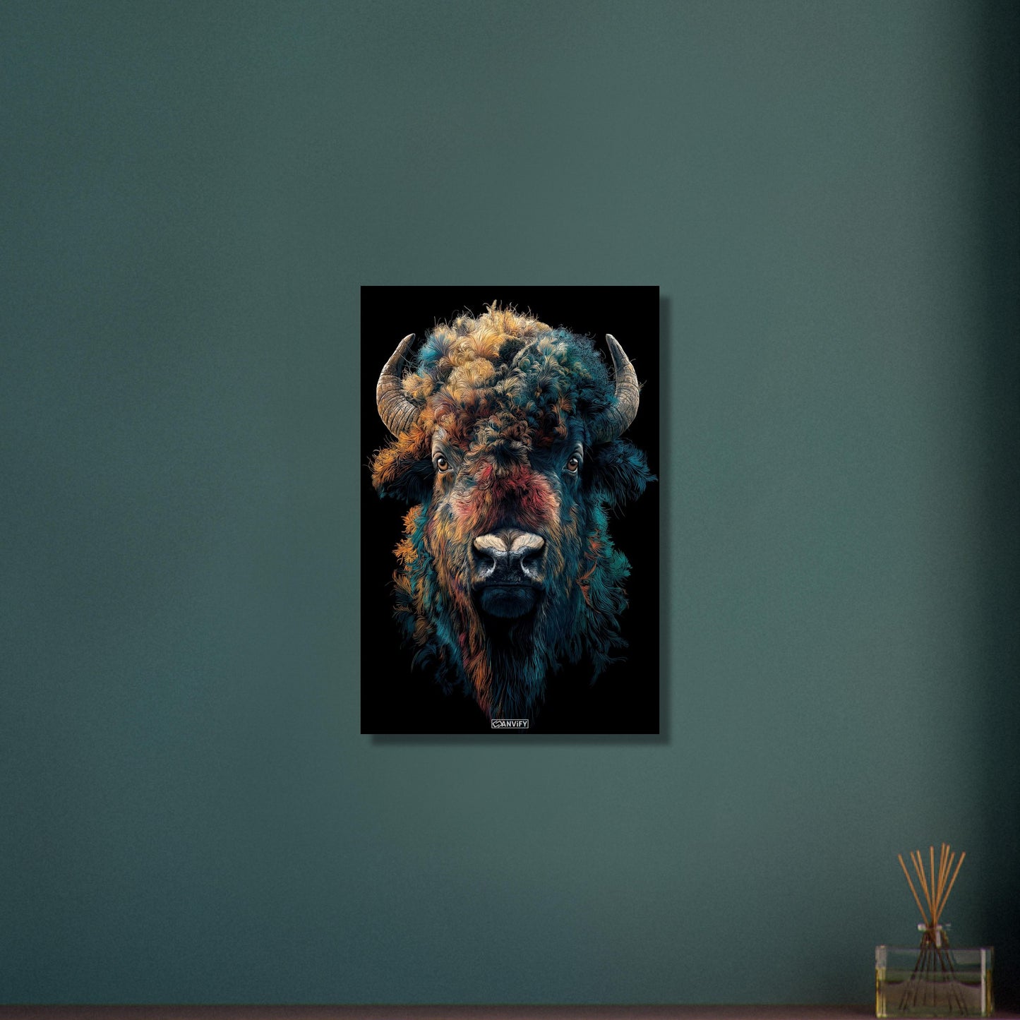 Colorful Buffalo