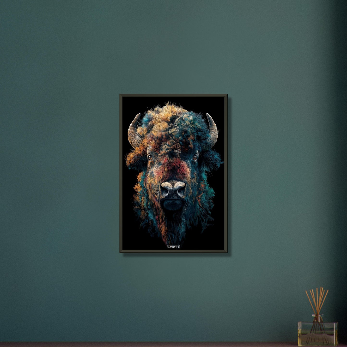 Colorful Buffalo