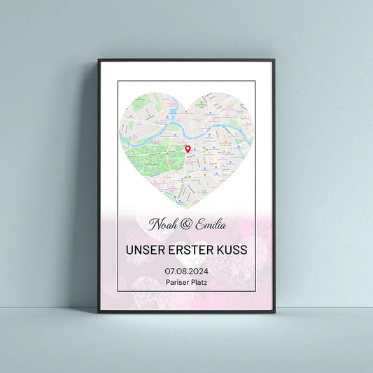 Wandbild 'Eigene Karte'