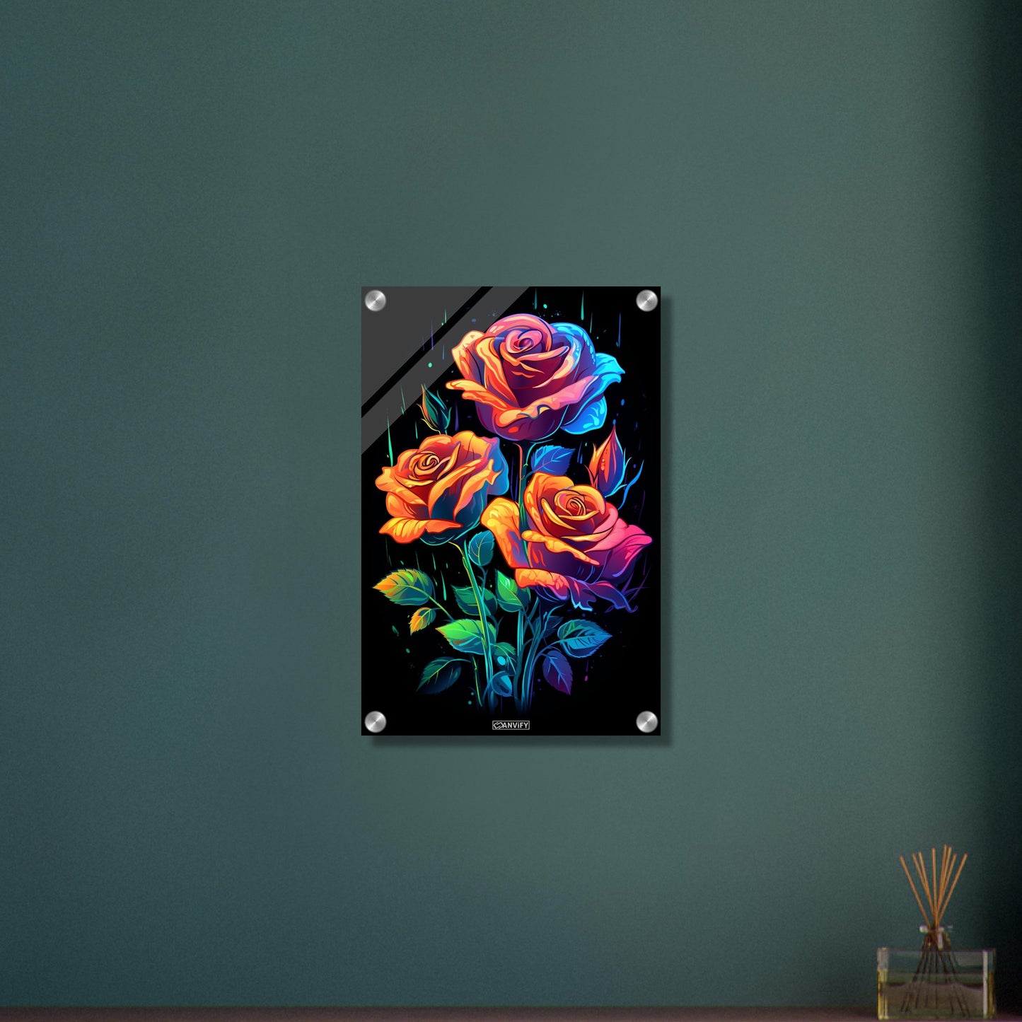 Neon Roses Melodalia