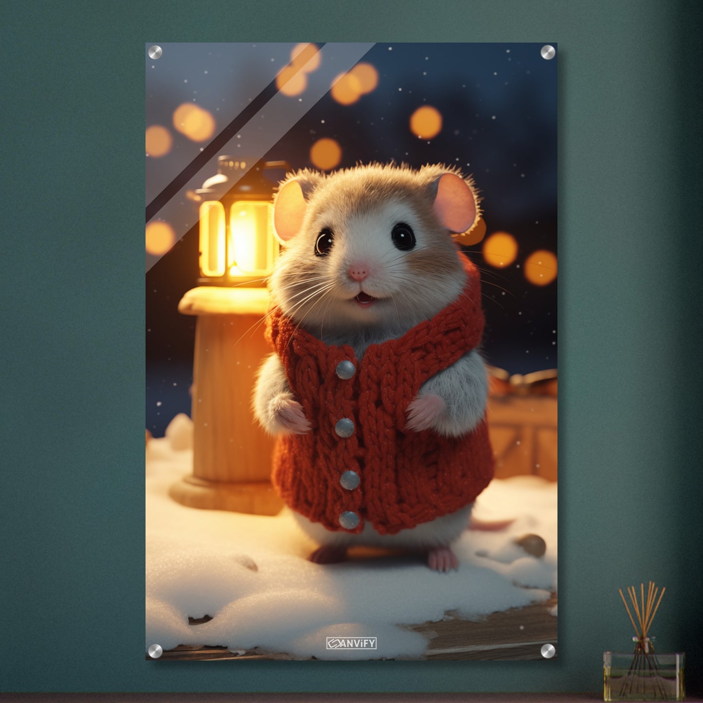 Cute Hamster Sable