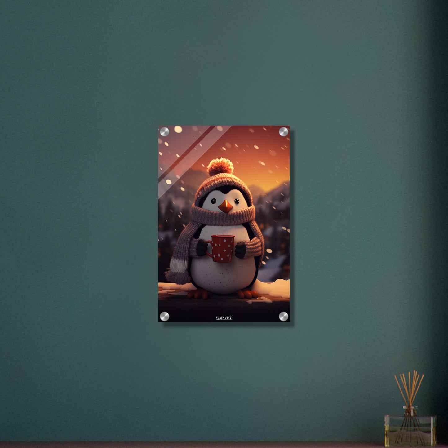 Cute Penguin Snowy