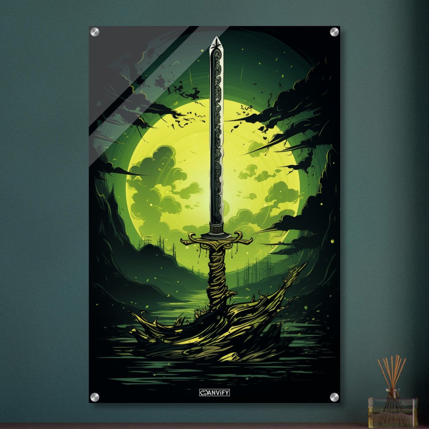 Infested Jade Katana