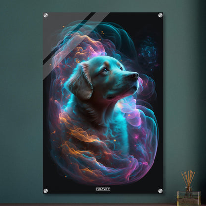 Nebula Labrador Portrait
