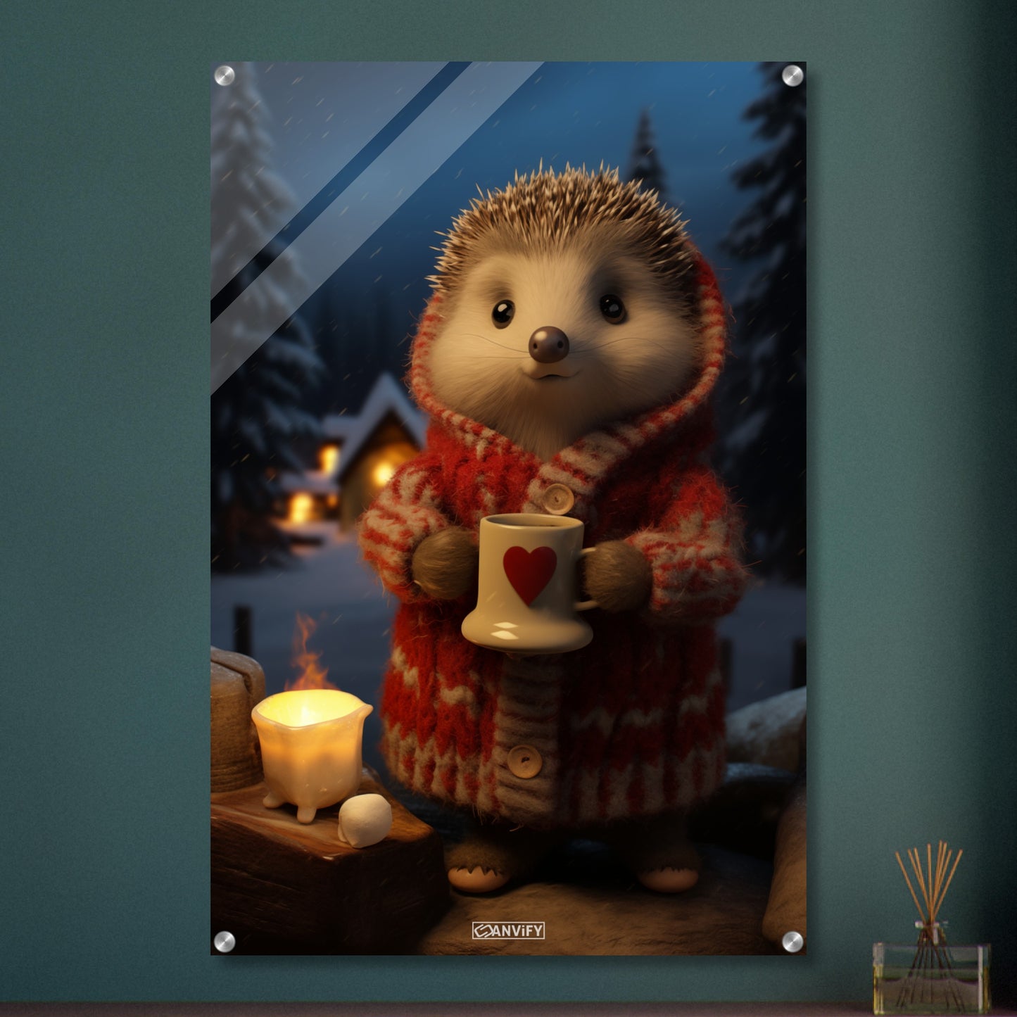 Cute Hedgehog Prickles