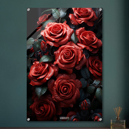 Red Rose Bush