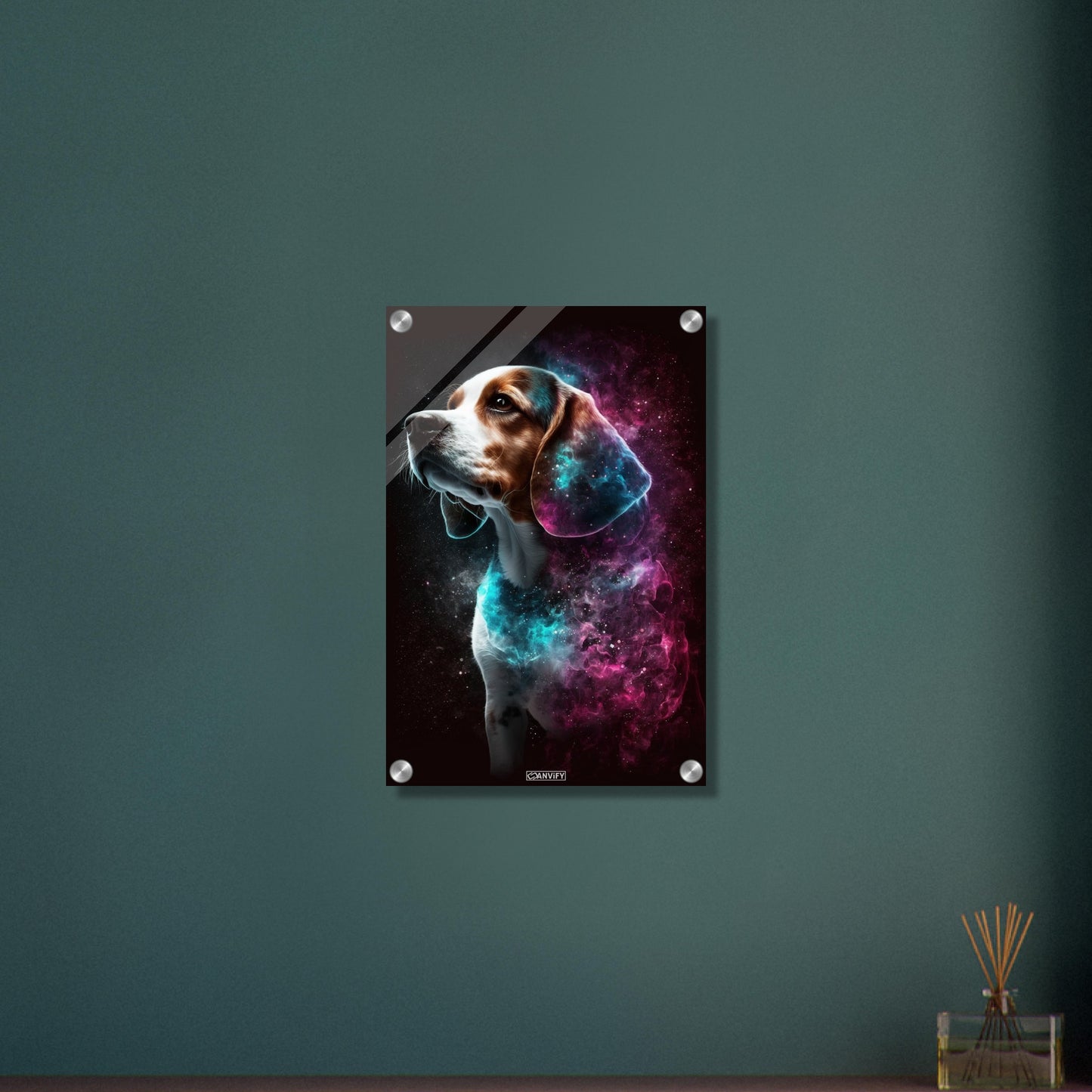 Nebula Beagle Portrait