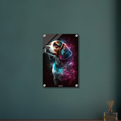 Nebula Beagle Portrait