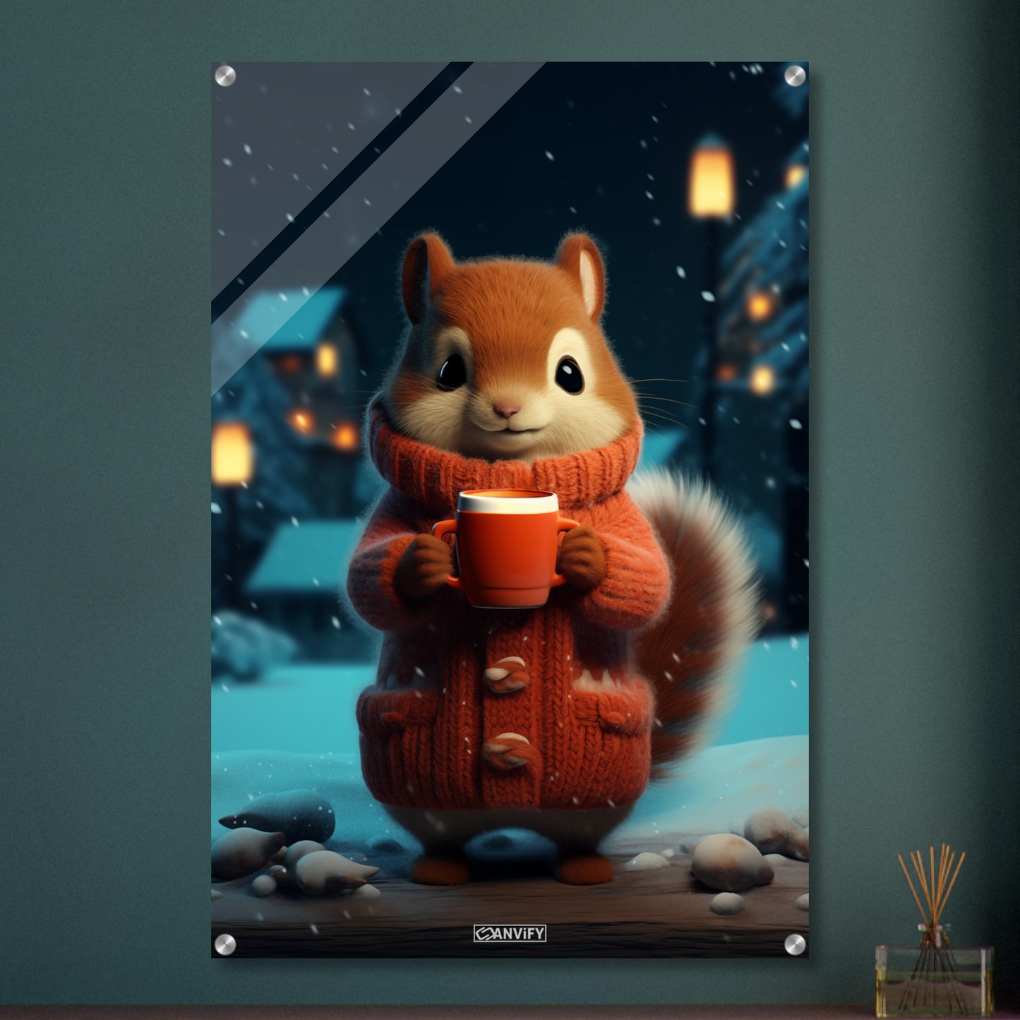 Cozy Squirrel Squeaky