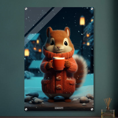 Cozy Squirrel Squeaky