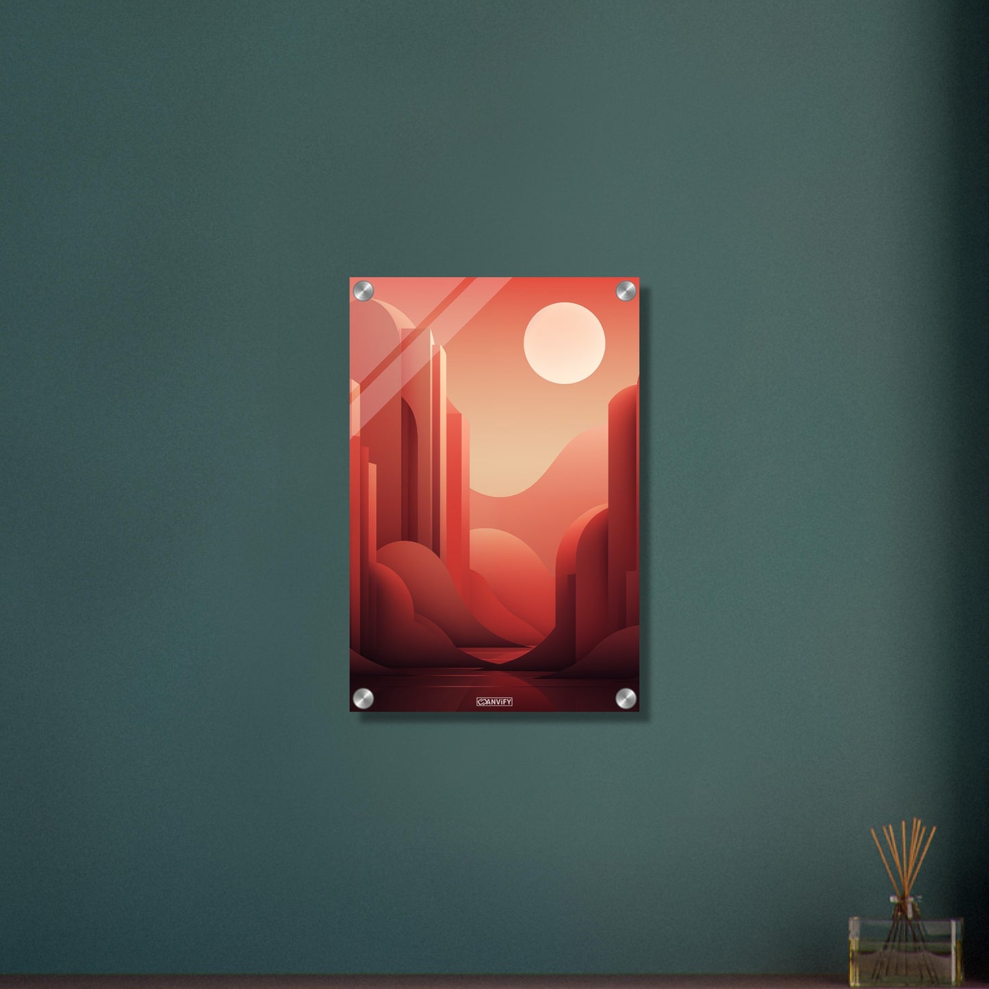 Radiant Geometric Vista