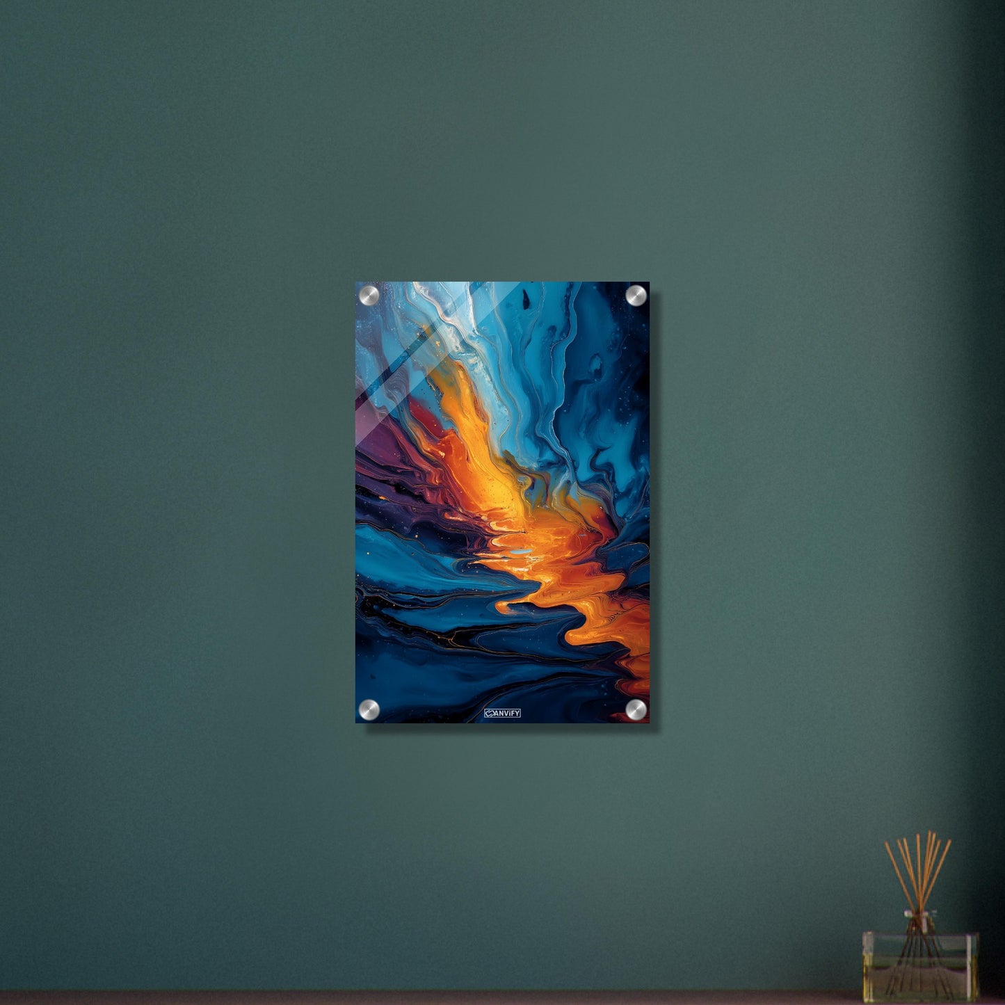 Fluid Art Magma