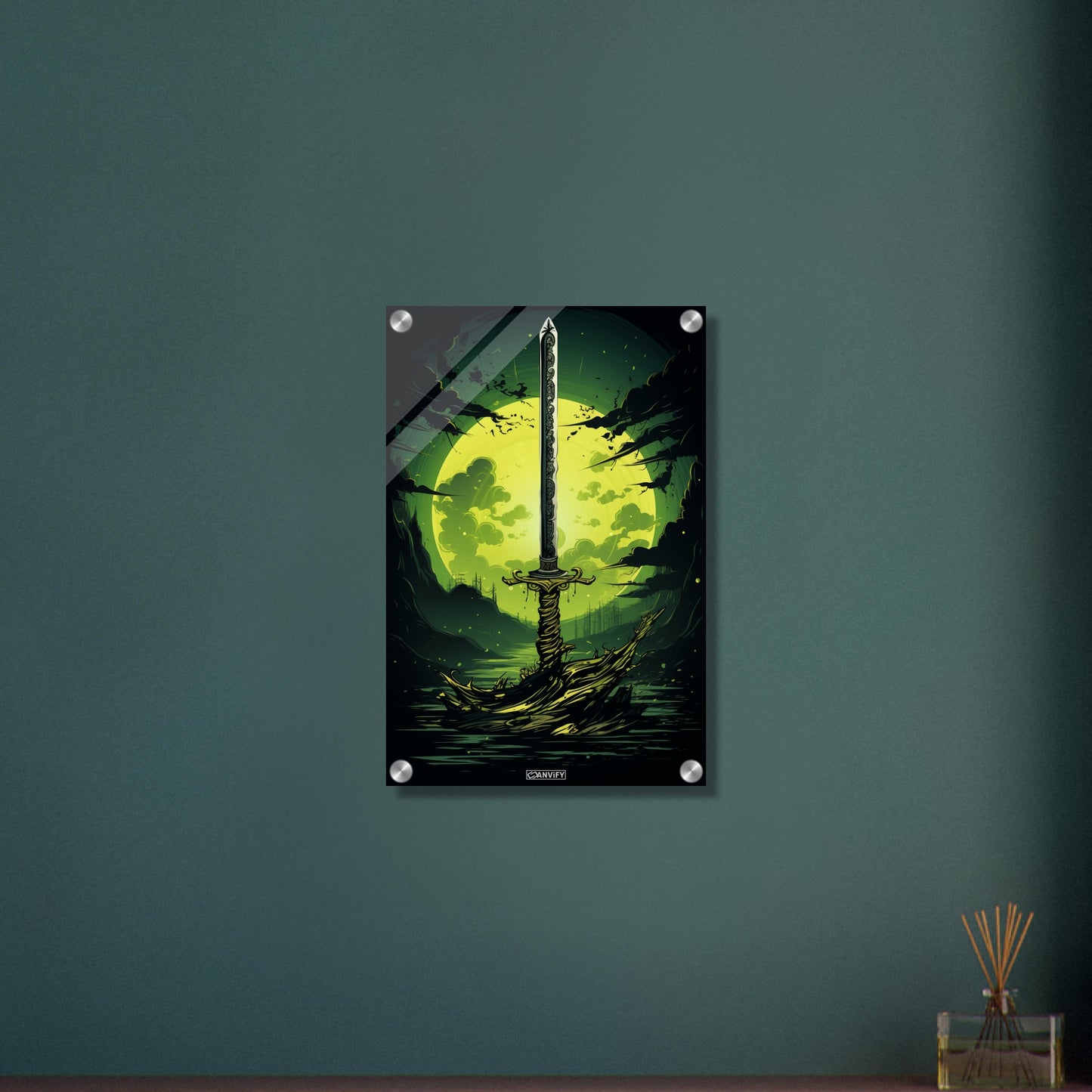 Infested Jade Katana