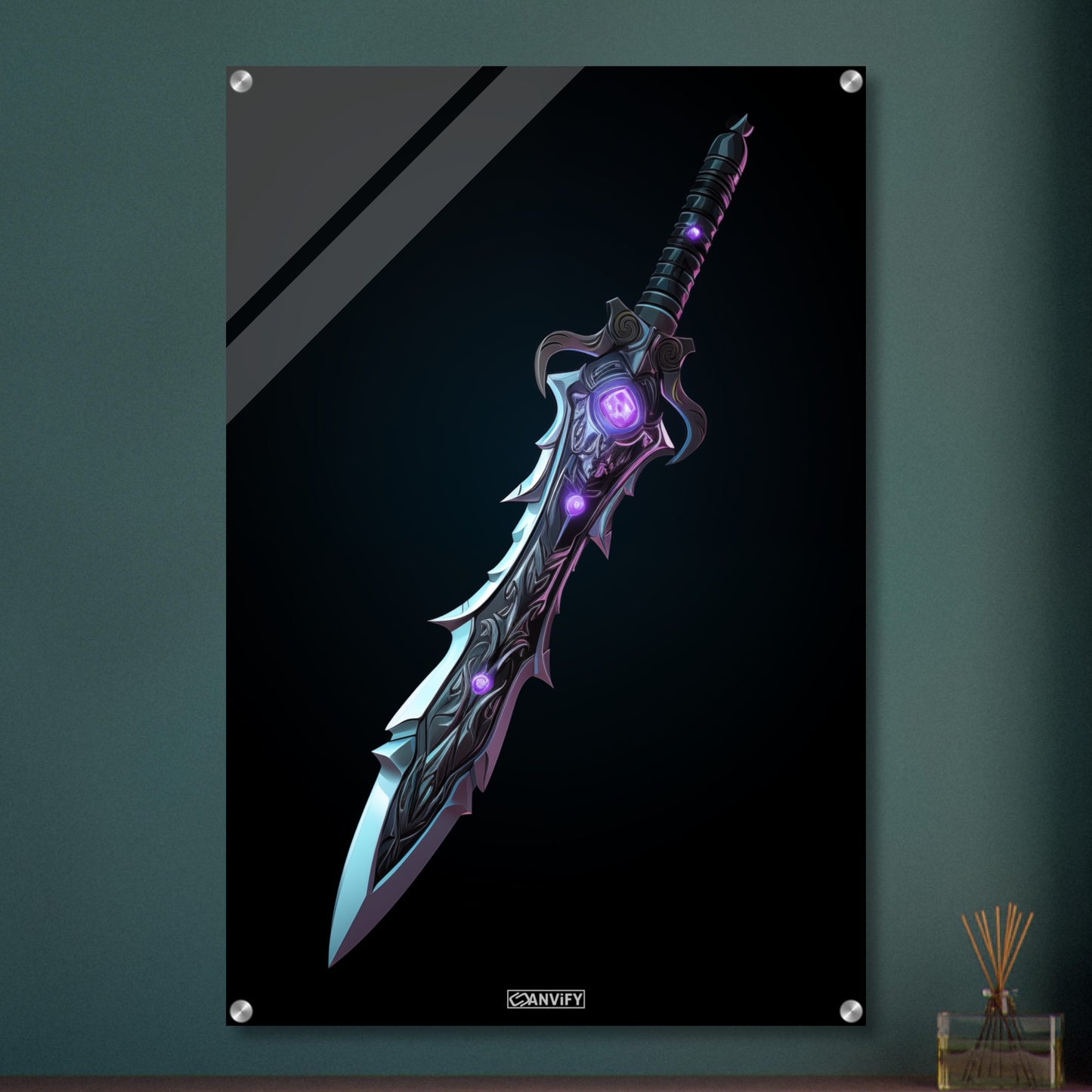 Onyx Orchid Blade