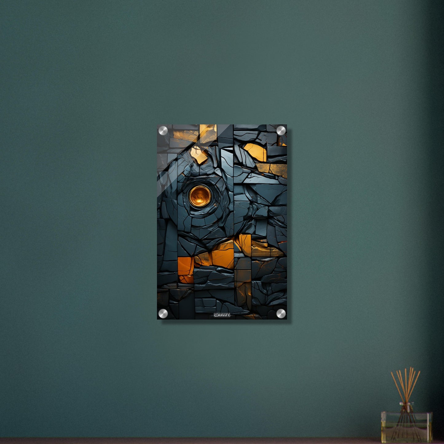 Black Brick Wall