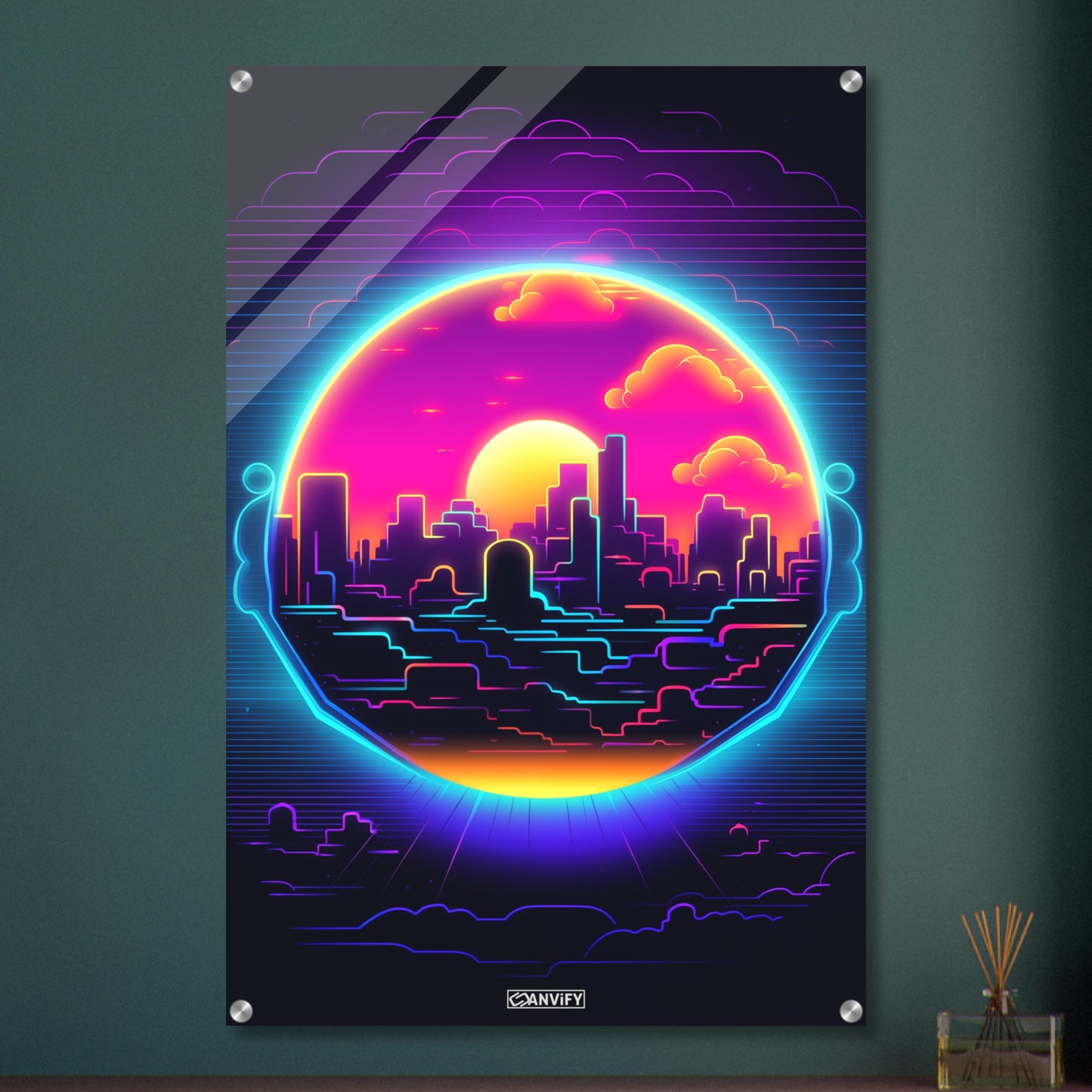 Vintage Urban Horizon