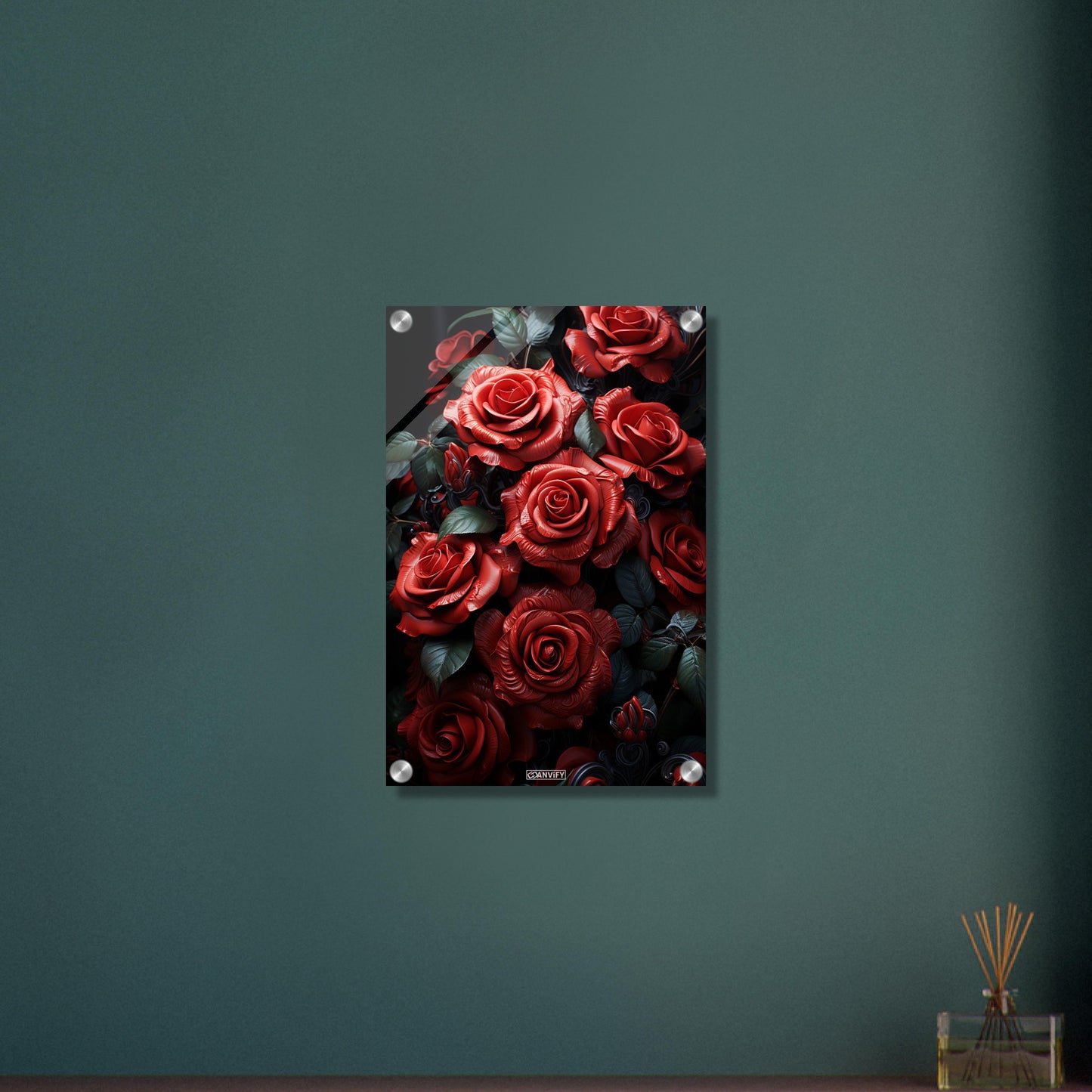 Red Rose Bush