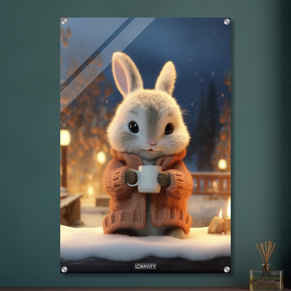 Cozy Rabbit Bommel