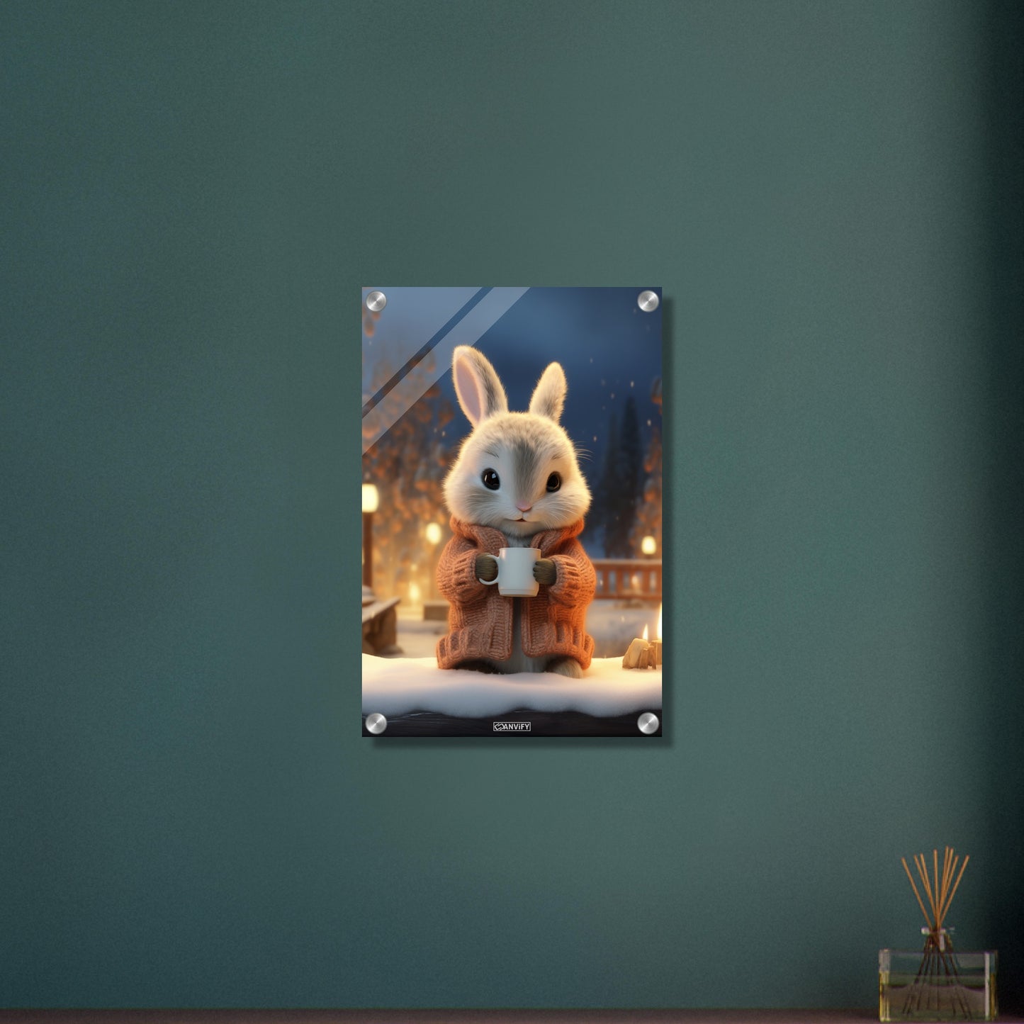 Cozy Rabbit Bommel