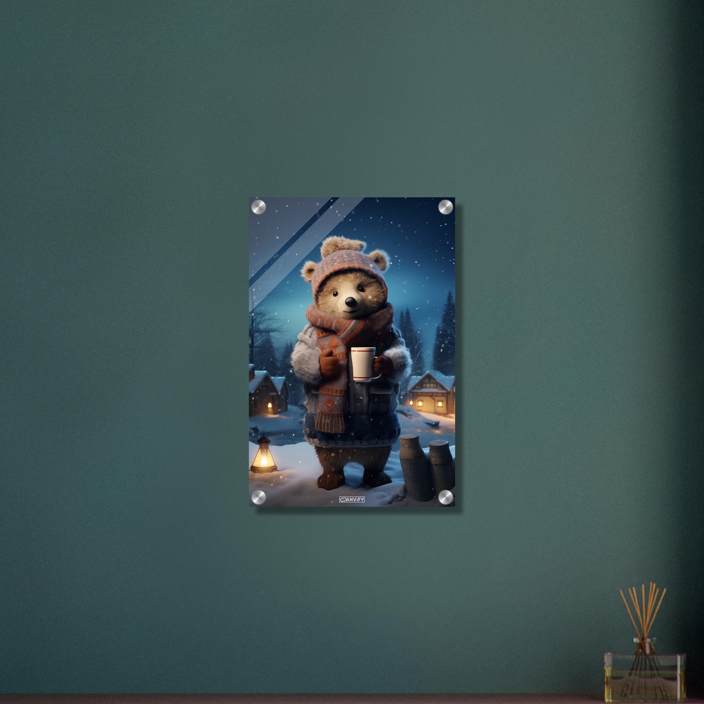 Cute Bear Button
