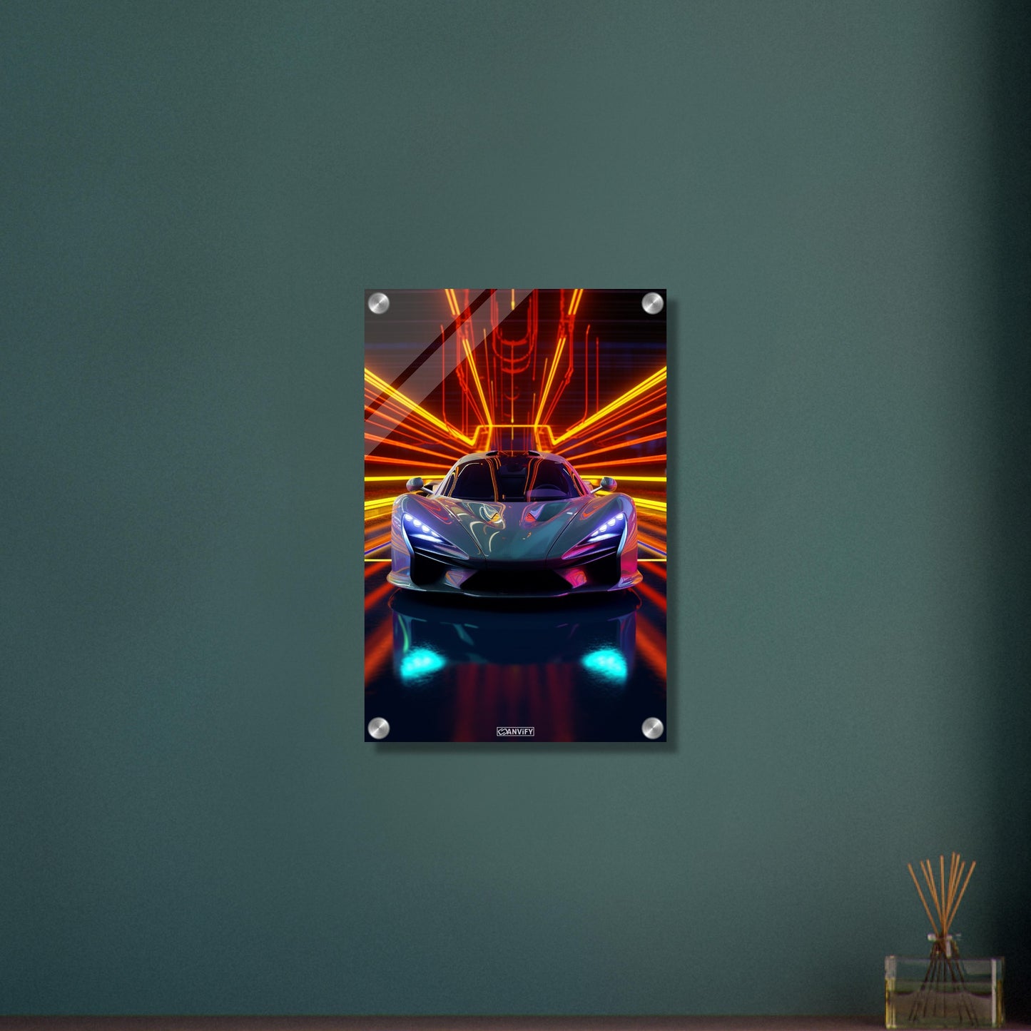 Futuristic Hypercar Exodus