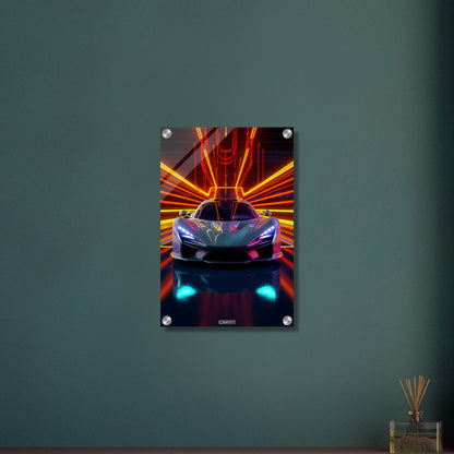 Futuristic Hypercar Exodus