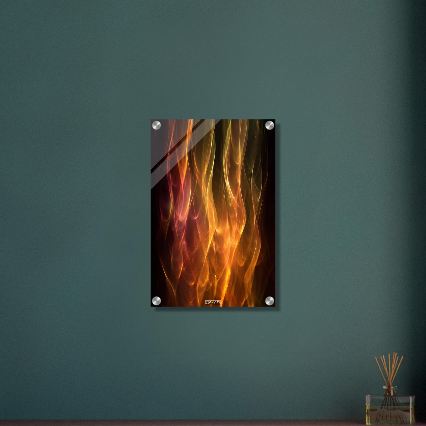 Fluid Art Fire