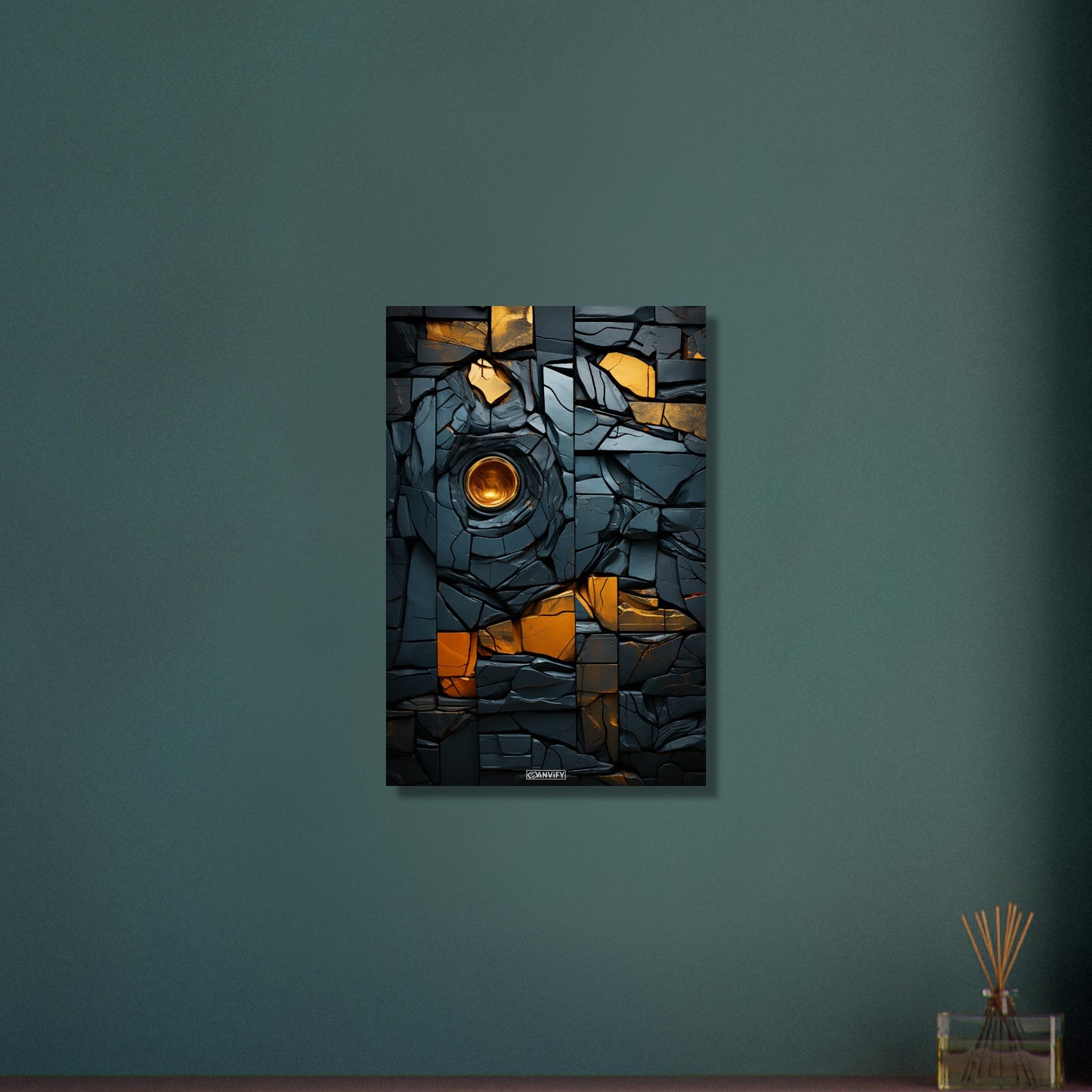 Black Brick Wall