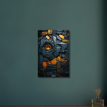 Black Brick Wall