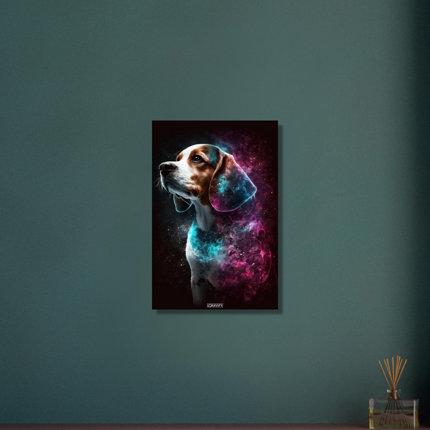 Nebula Beagle Portrait