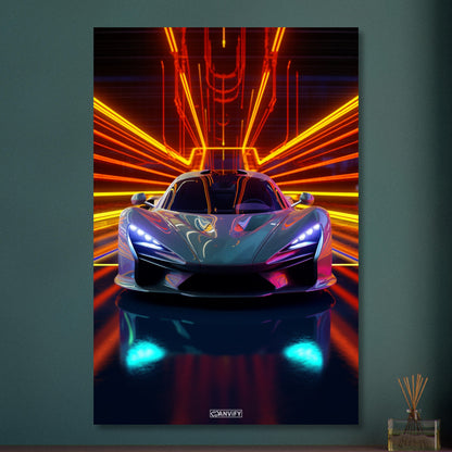 Futuristic Hypercar Exodus