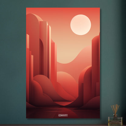 Radiant Geometric Vista