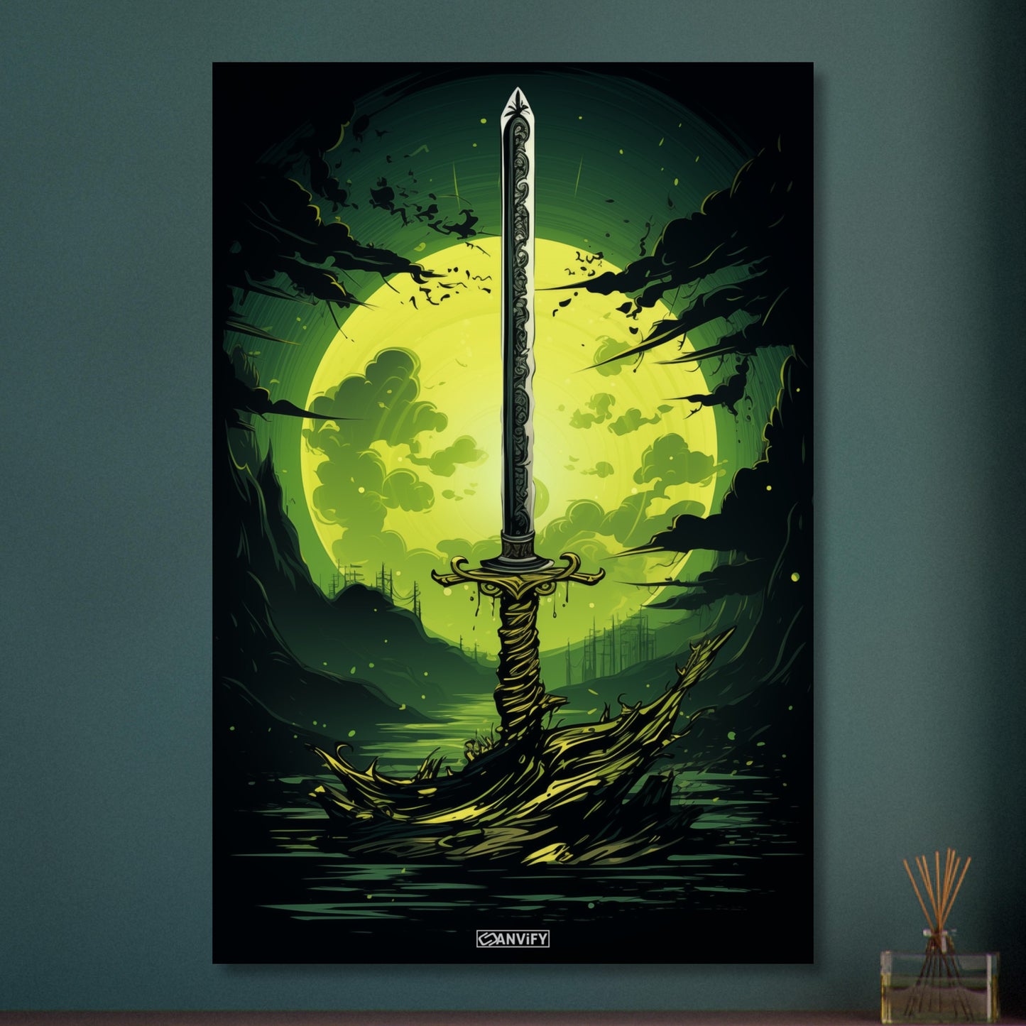 Infested Jade Katana