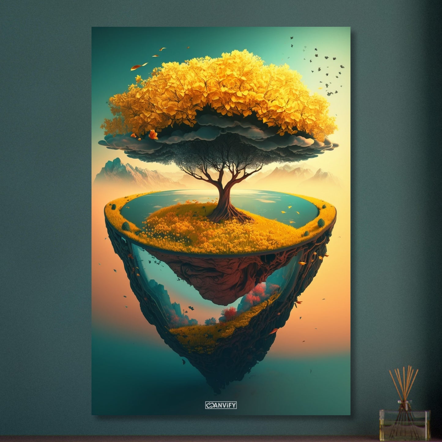 Golden Ginkgo Lake