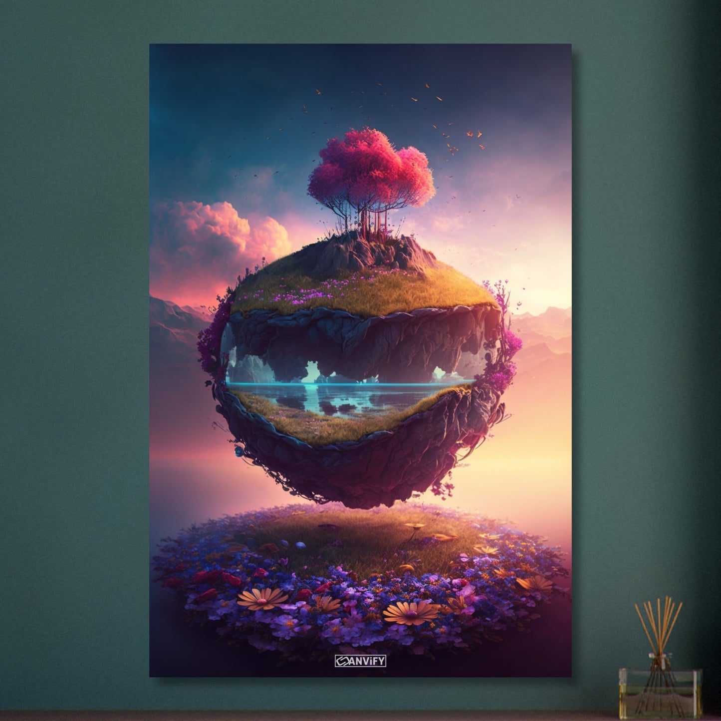 Blooming Sunlit Cavern