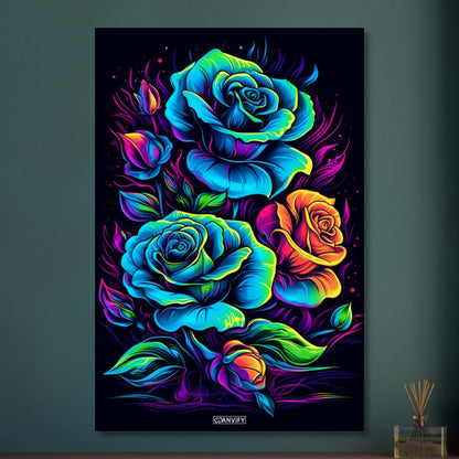 Neon Roses Petaluna
