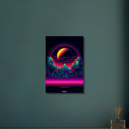 Cityscape Moonbeam Mirage