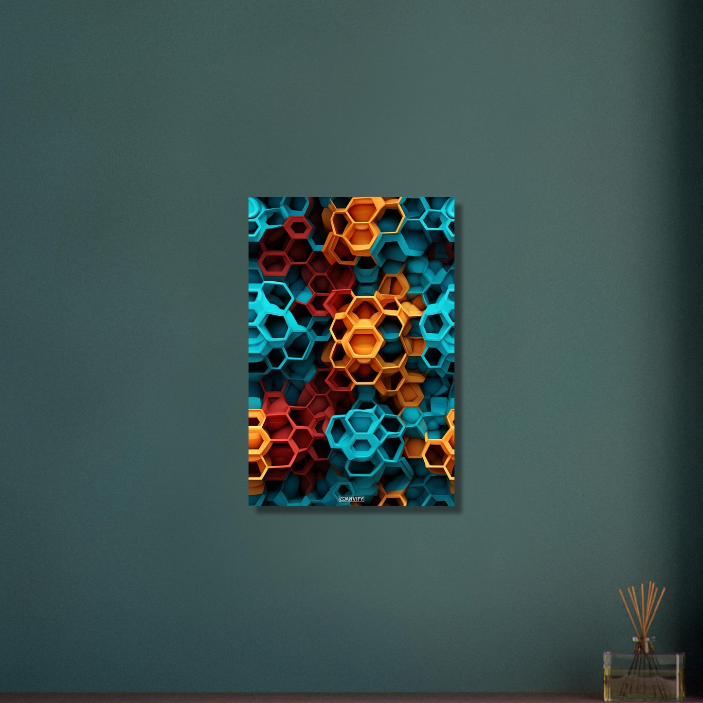 Modern Honeycomb Wall