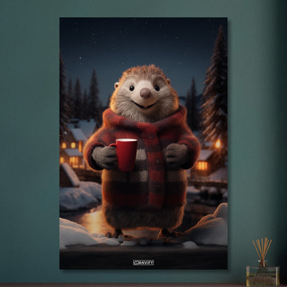 Cute Beaver Zigzag