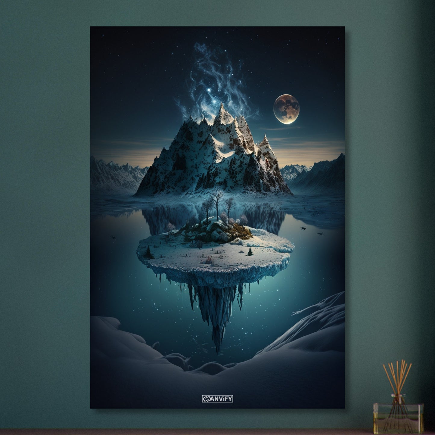 Alpine Moonrise