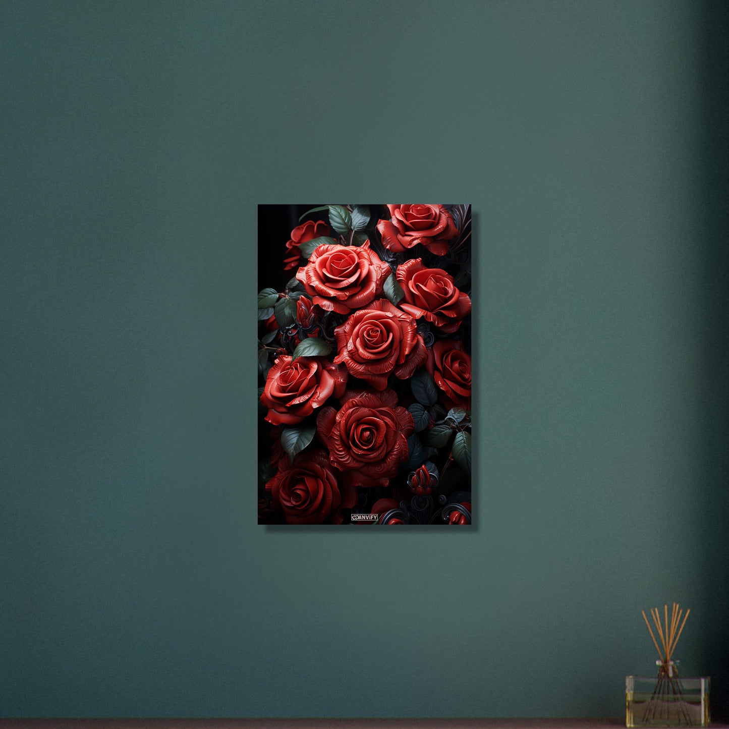 Red Rose Bush