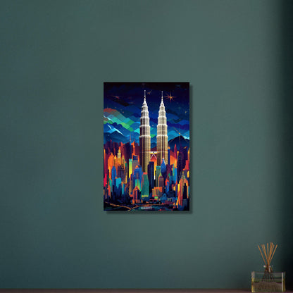 Splashed Kuala Lumpur Skyline