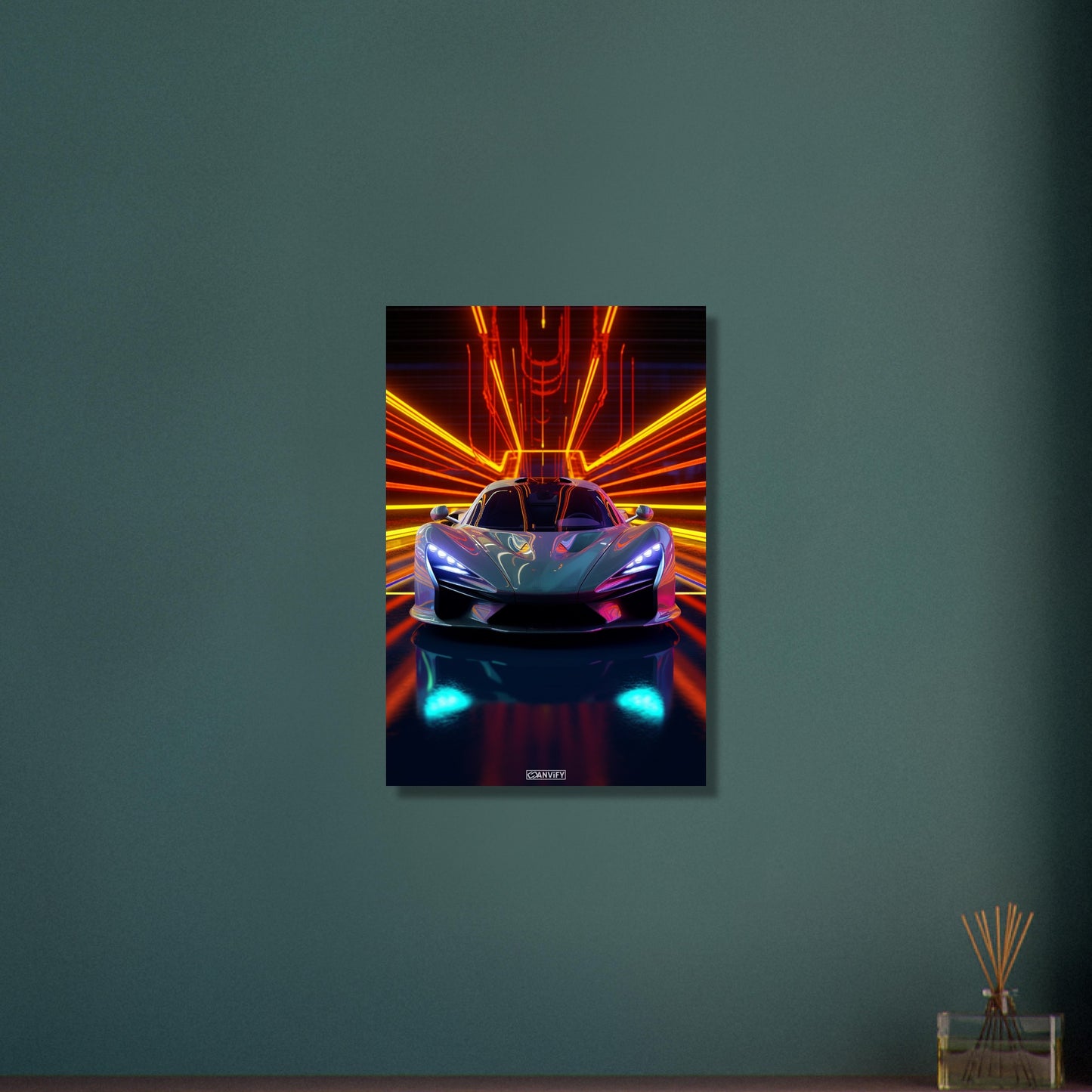 Futuristic Hypercar Exodus