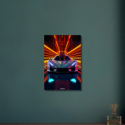 Futuristic Hypercar Exodus