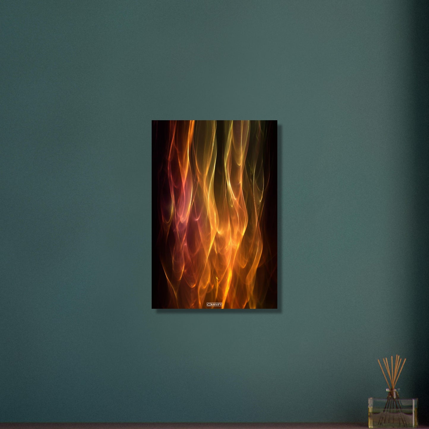 Fluid Art Fire