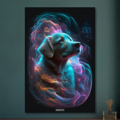 Nebula Labrador Portrait