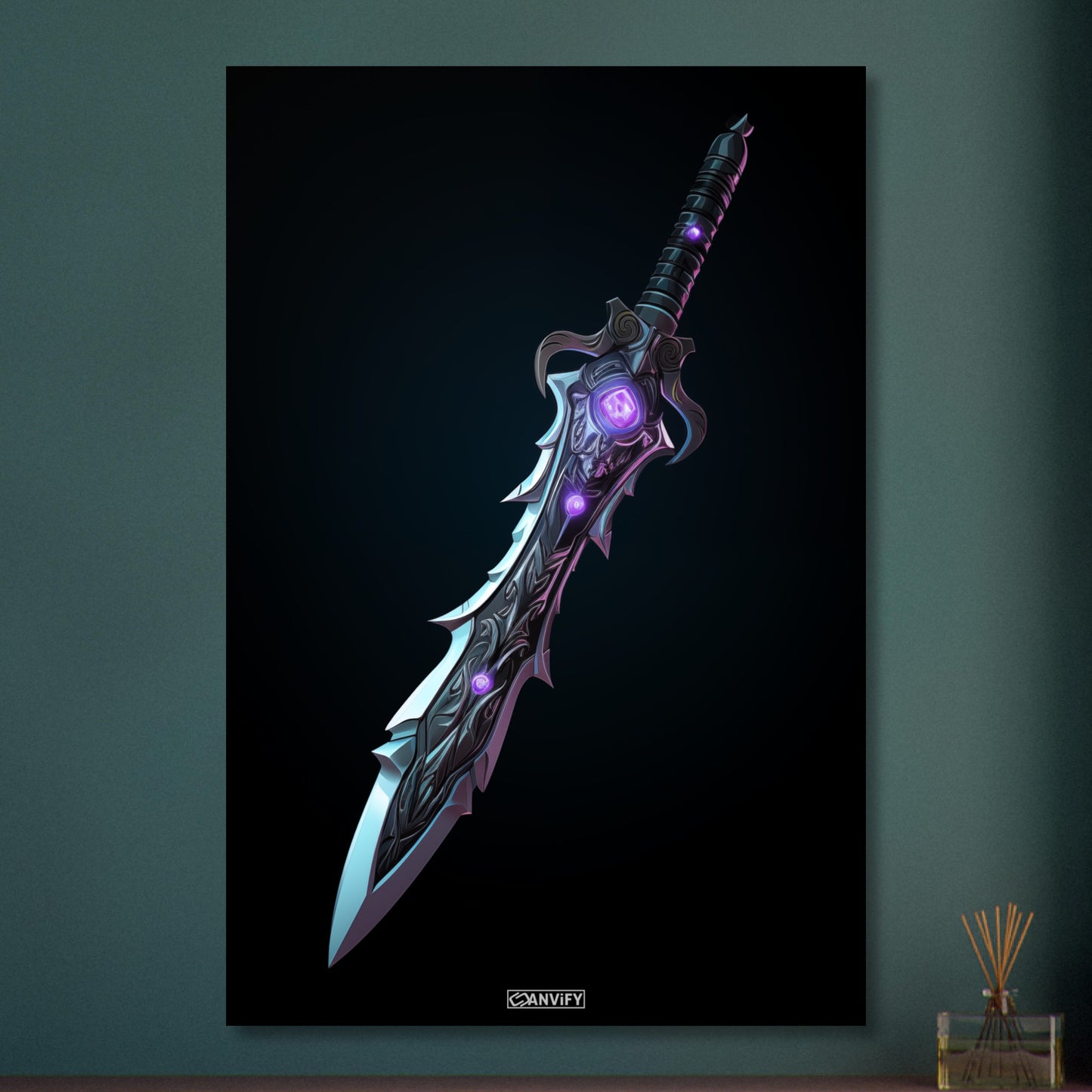 Onyx Orchid Blade
