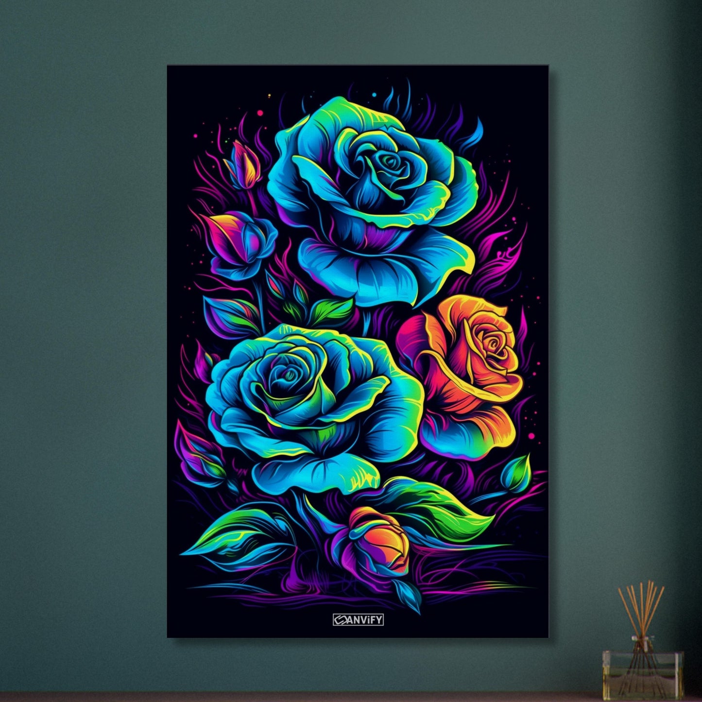 Neon Roses Petaluna
